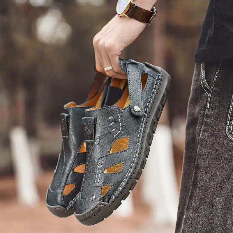 Fashion Parkside Ete Slippers Men Outdoor Comfortable Shoes For Men Half-silver Sandal Sneakers Sport Athletics Releases Hypebeast