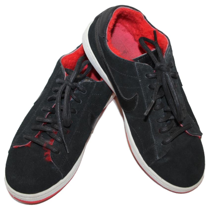 Nike Tennis Classic Ultra Premium Comfortable Casual Slip-Resistant Durable Low-Top Sneakers Women Sneakers Black 749647-005