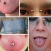 1/10pcs F136 Implant Grade Titanium Internal Thread Barbell Straight Piercing 14G 16G Bar Tongue Nail Lip Industrial Anodized