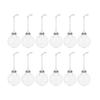 Clear Acrylic Fillable Ball Ornaments for Christmas Trees Weddings and Parties Reusable Shatterproof Plastic DIY Decoration Set