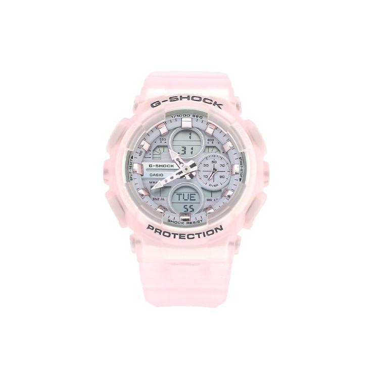 

Casio 2021 Neon Punk Theme 200m Waterproof Quartz Movement Resin Strap Hollow Dial Unisex Watches GMA-S140NP-4A Skeleton Dial