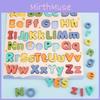 Wooden Alphabet Puzzle Board For Kids Educational Toy Learning Letters And Literacy