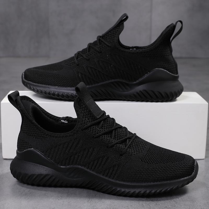 Brand Men Shoes Sneakers Male Tenis Comfortable Casual Shoes Luxury Black Sneaker Male Footwear  Summer Men's Tennis Shoes