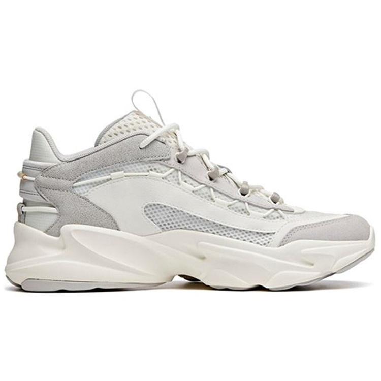 New Anta Walker Anti-Slip Wear-Resistant Low-Top Running Shoes Gray 112028889-1