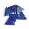 Deep Blue Lapis Lazuli Gemstone - A Grade Triangle Cabochons
