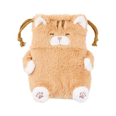Livheart Worek na sznurku Kot Tygrys Kot Łosoś Puszysty Dodatek 3D Worek na sznurku, Potwierdzenie, (Całkowita długość około. 20 cm), Kot, Etui, Pokrowiec, 37723-42