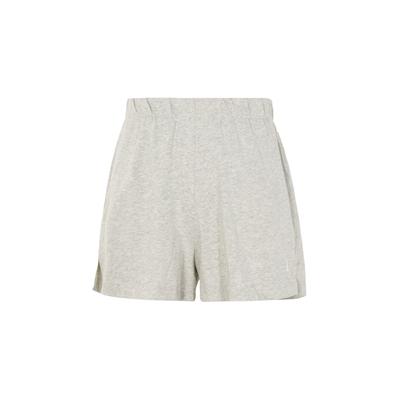 Solid Color Straight Leg Comfortable Breathable Casual Shorts Women Shorts Beige DA1032-050