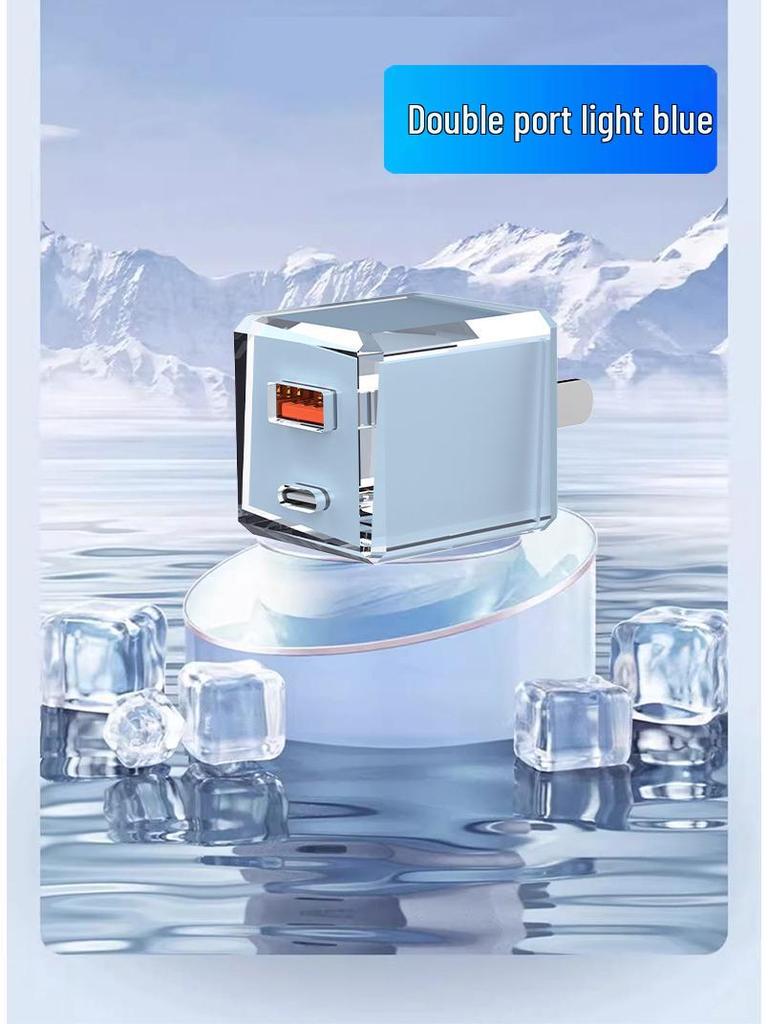 20W PD Fast Charger for iPhone 14 - 3C Certified Flash Charging Head