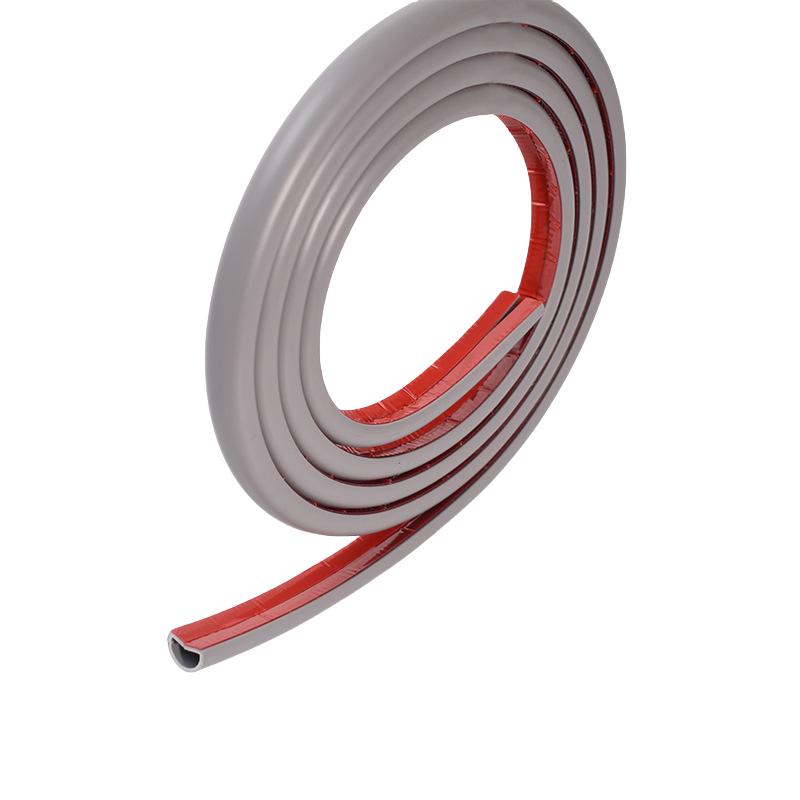 

1pc 100cm/39.37in Flexible Self-Adhesive Cable Duct-Durable PVC Cover for Easy Home&Office Wiring Protection,Tape Design Install 100cm серый