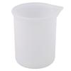 100ML Silicone Measuring Cup Graduated Beaker Epoxy Resin Glue Tools Reused Silicone Round Stirring Rod Measuring Tools
