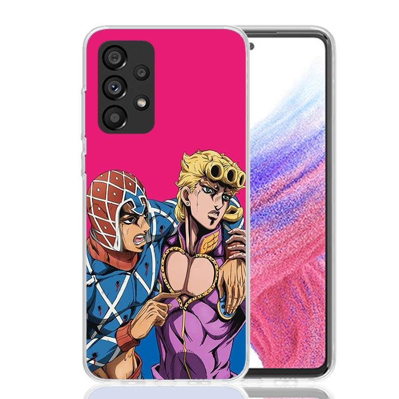 JoJo Adventure Giorno Giovanna Phone Case For Samsung Galaxy A17 A16 A14 A15 A13 A57 A56 A54 A55 A53 A37 A36 A34 A35 A33 A26 A24