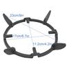 Cast Iron Cooktop Rack Gas Hob Wok Stand Slip Proof Pots Support Wok Support Rings Iron Stove Rack for Safe Cooking