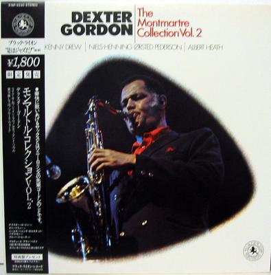 LP Record DEXTER GORDON  Montmartre Collection Vol. 2 K18P9330 BLACK LION 1984 Japan Jazz Used
