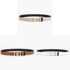 Leather Womens Waist Belt With Alloy Buckle For Office Wear And Daily Fashion