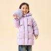 B.Duck Girls' Mid-Length Down Jacket