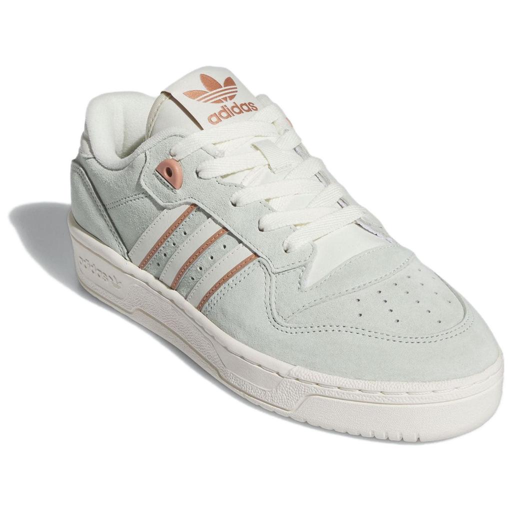 Adidas Rivalry Low Linen Green Women Sneakers Ivory Clay-Strata IF6258