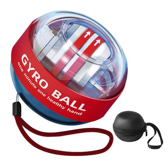 Auto-Start Wrist Ball Exerciser Adjustable Resistance Forearm Trainer Strengthener Torque Ball with Light Muscle Joint Exercise Gyro Ball Hand