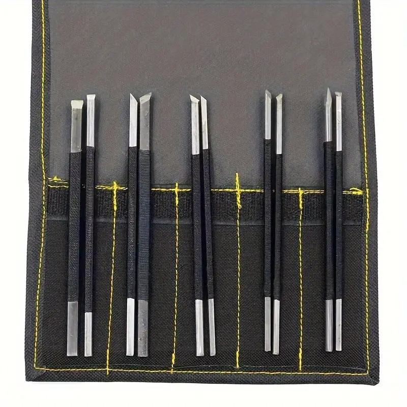 10pcs Hand Carving Knife Stone Carving Knife Seal Carving Tool Set Hand Seal Carving Knife Wood Carving Knife Core Carving Tools