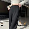 2026 Women's High Waist Micro Flare Casual Floor-Length Wide Leg Pants