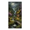 Moon House Creek Landscape Large Size Diamond Painting New Collection Scenery Diy Full Drill Rhinestone Embroidery Mosaic Cross Stitch Kits