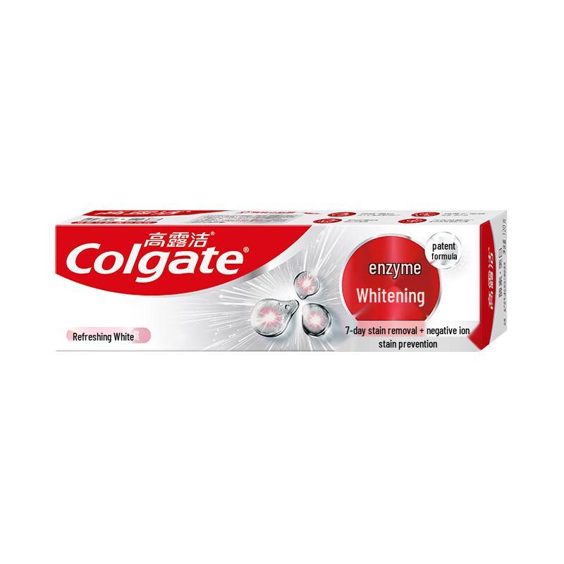 Colgate Enzyme Whitening Toothpaste, Refreshing White Peach