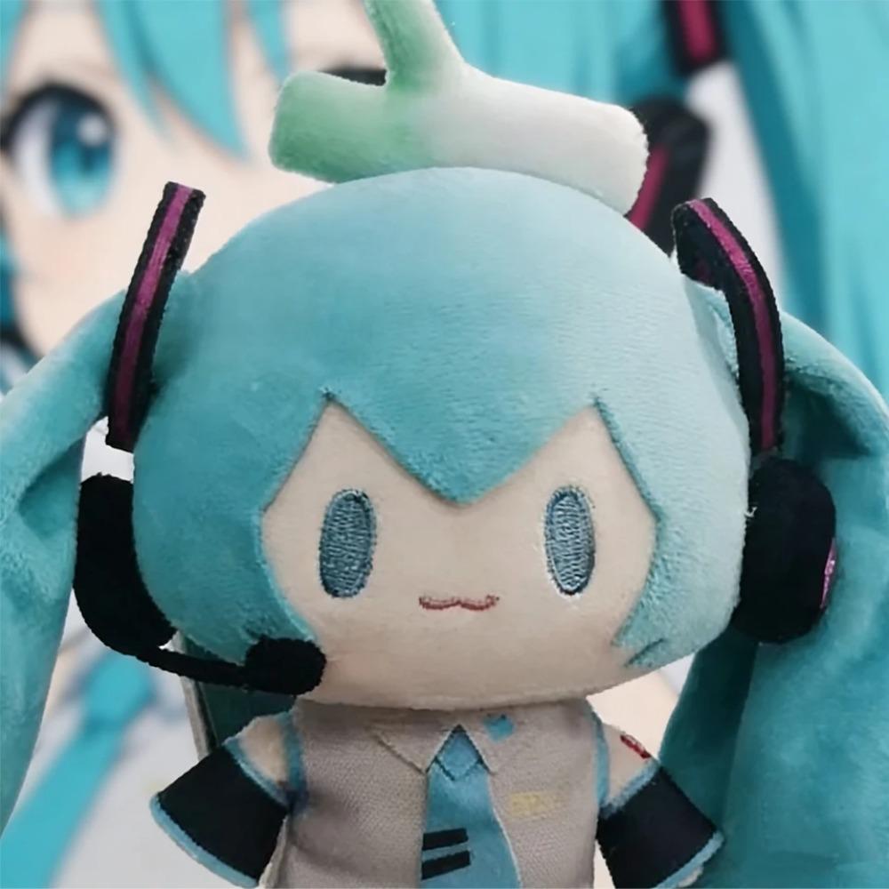 HOT SALE Hatsune Miku Fufu Plush Doll Fuwafuwa Anime Kawaii Cute Cool Toys Dolls Plush Room Car Desk Decor Birthday Gift for Fan