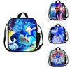 Sonic Hedgehog Lunch Box Bag Stylish Shoulder Bag For Kids Adults Large Capacity Travel Bag