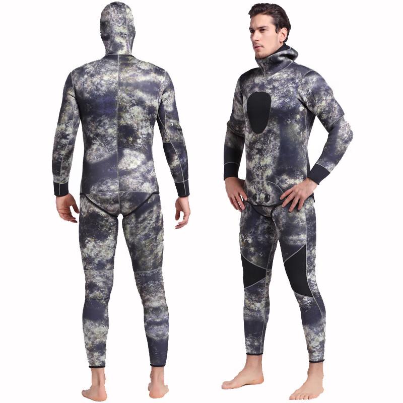 

SBART 3mm Thermal Split Wetsuit for Spearfishing & Diving 1047 L