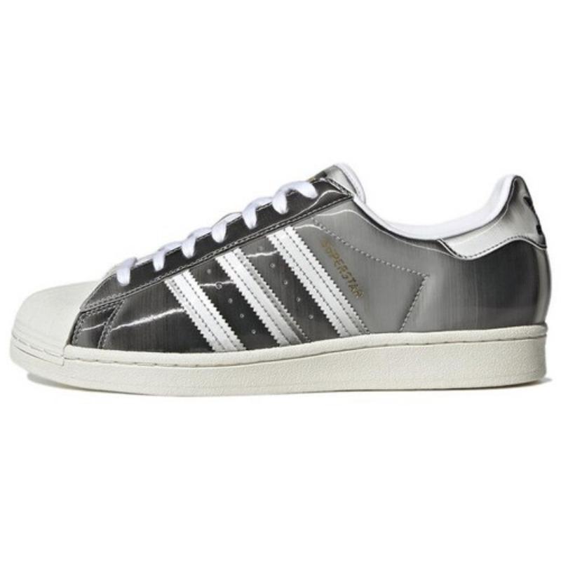 adidas Superstar Stříbrná Metalická - H00238
