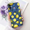 For Infinix Hot 12 Play 12i Cute Flower Butterfly Cat Painted Case For Infinix Hot12i 12Play Black Silicone Soft Phone Cases