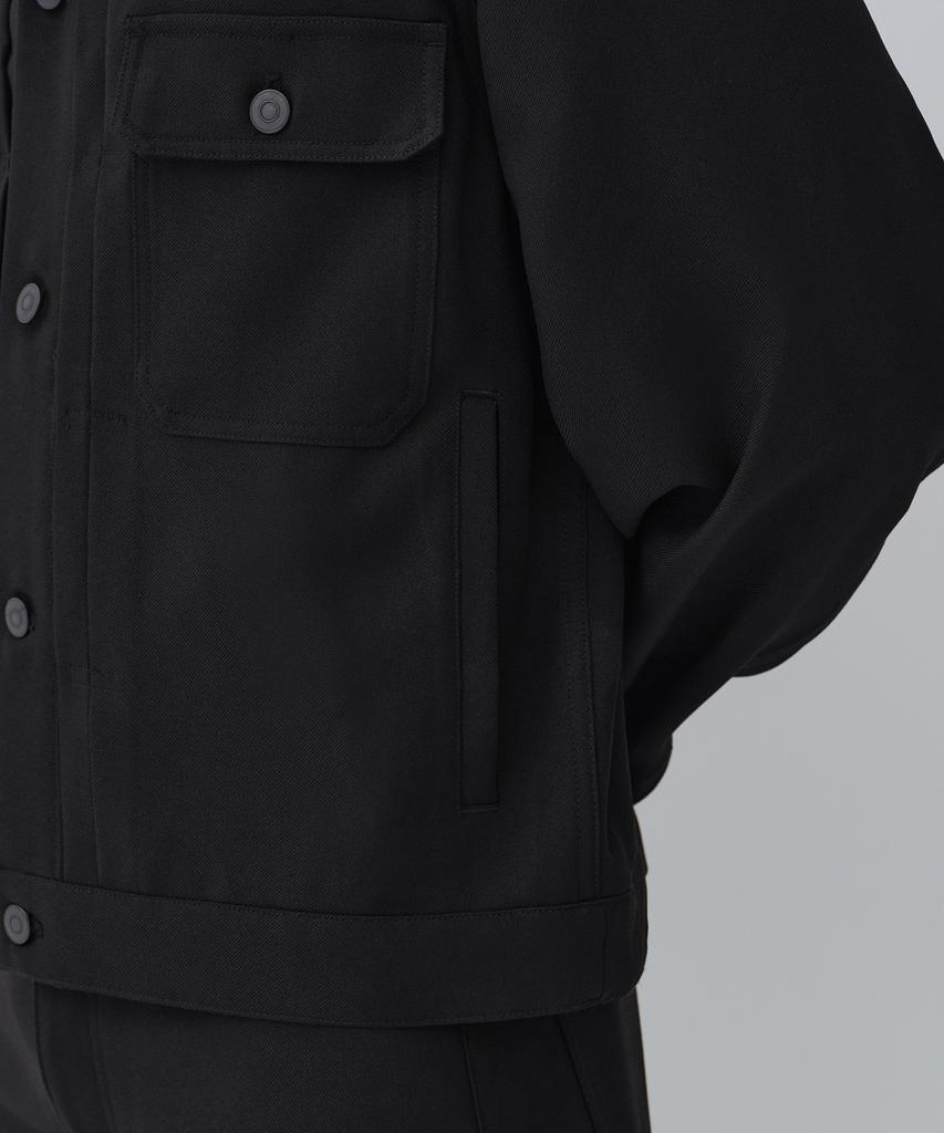 Musinsa Standard Formal Trucker Jacket [Black]