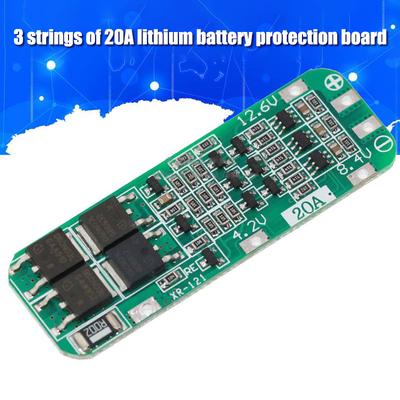 12V 12.6V 18650 Li-ion Lithium Baterie Nabíječka PCB BMS Ochranný Deska Modul