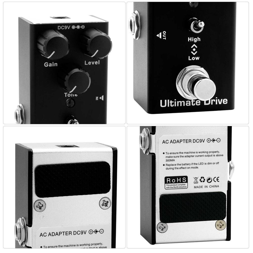 IRIN EF 10 Electric Guitar Effect Pedal Portable Guitar Effector Mini Single Electric Guitar Effect Pedal with True