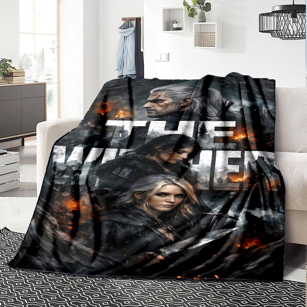 The Witcher 3 Blanket Durable Comfort Great For Office Office Chair Picnics For All Seasons Warmthful Decor Perfect Gift For Relatives And Friends