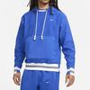 Nike Dri-FIT Standard Issue Logo Pattern Printed Striped Color Block Quick-Dry Basketball Hoodie Men hoodies Game-Royal FB6931-480