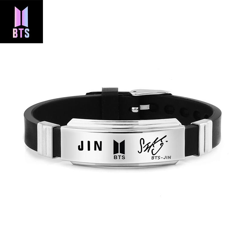 【justLoveR.】★送料・関税込★BTS着用★Maven Cubic Bracelet BTS Bracelet Wristband Fashion Stainless Steel Bracelet