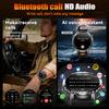 New TANK Ultra 1400mAh Battery Military Smart Watch 10ATM Waterproof Heart Rate Tactical LED Flashlight Men Sports Bracelet