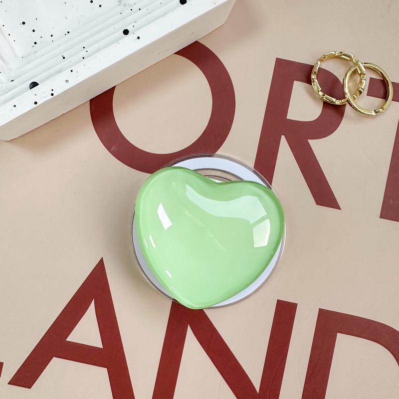 Magnetic Suction Retractable Desktop Love Glass Mobile Phone Airbag Bracket Watching Drama Style Lazy Support Frame