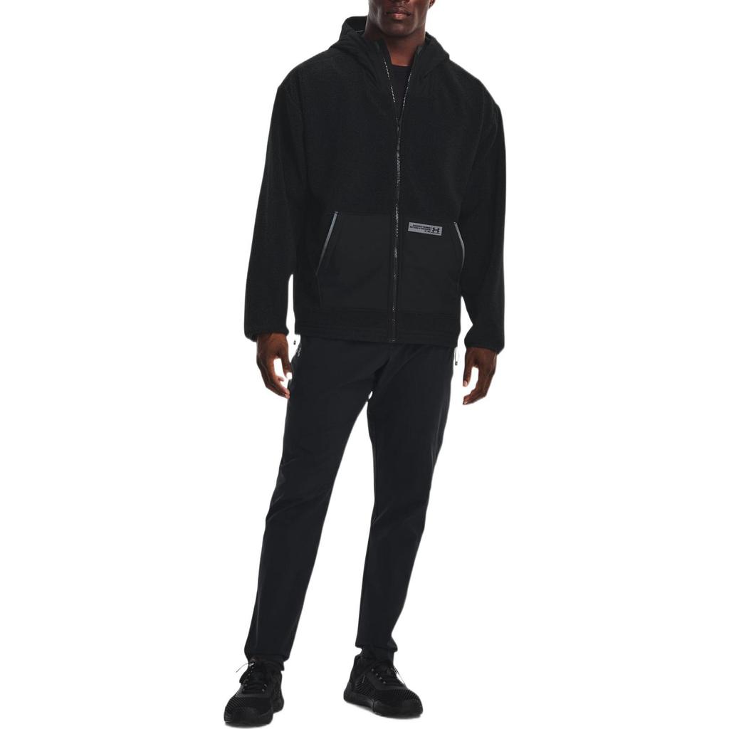 Under Armour Jackets Men's Black Hooded Moderate Other 1372656-001