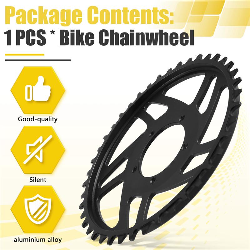 Ebike Aynakol 42 Dişli Aynakol Ebike 42 Dişli Aynakol Forbafang BBS01B BBS02B BBS01 Forbafang BS02 Orta Motorlu Motor-A87Q