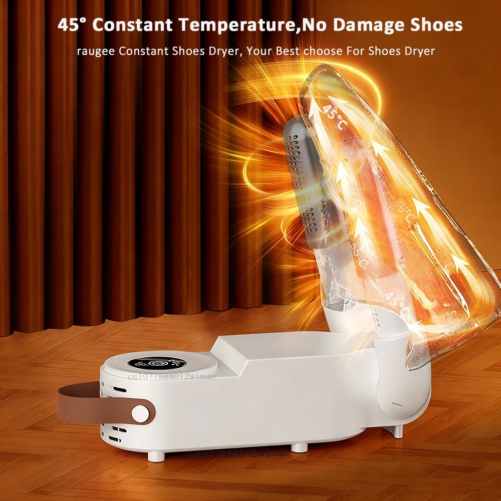 Shoe Dryer 220V Electric Shoes Drying Machine UV Sterilization Electric Footwear Dryer Foldable Boots Sneaker Slipper Dryer 110V