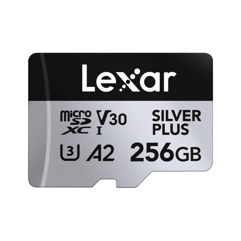 Lexar 256GB Silver Plus MicroSDXC Card