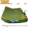 Zizhisheng Waterproof Canvas Two-Fold Mat Cover