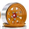 4 Pieces RC Wheel Rims Aluminum Alloy 1/10 Accessory Simple Assembly for SCX10 TRX4 90046 Suitable