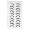 Natrual Long False Eyelashes Handmade Eye Makeup Tools Beauty 3D Faux Mink Lash  Eye Lash Extension
