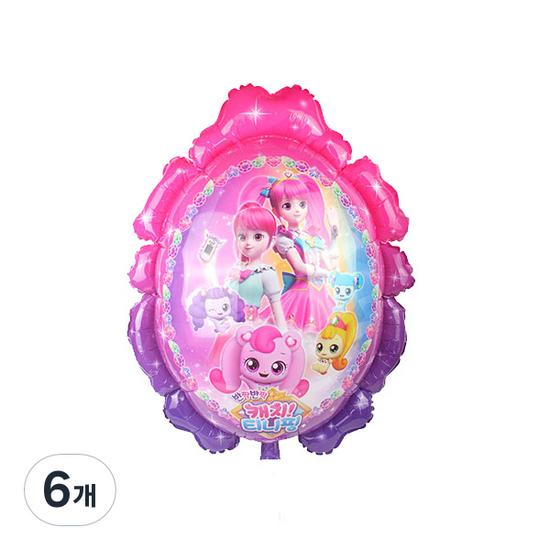 

Catch Tiniping Silver Foil Balloons, 6 pcs., a popular character in Korea