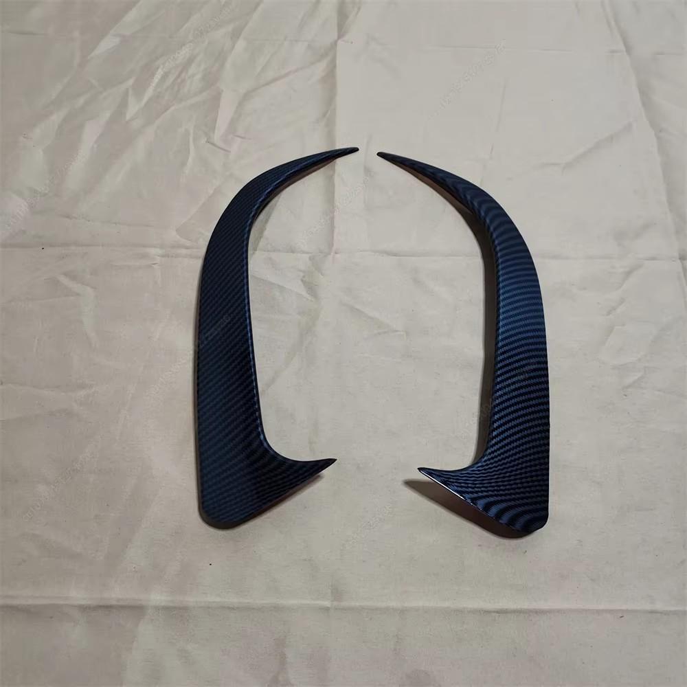 Rear Bumper Spoiler Sticker Fender Canard Fins Trims For Mercedes Benz CLA Class W117 C117 CLA200 220 250 260 45 AMG 2013-2019