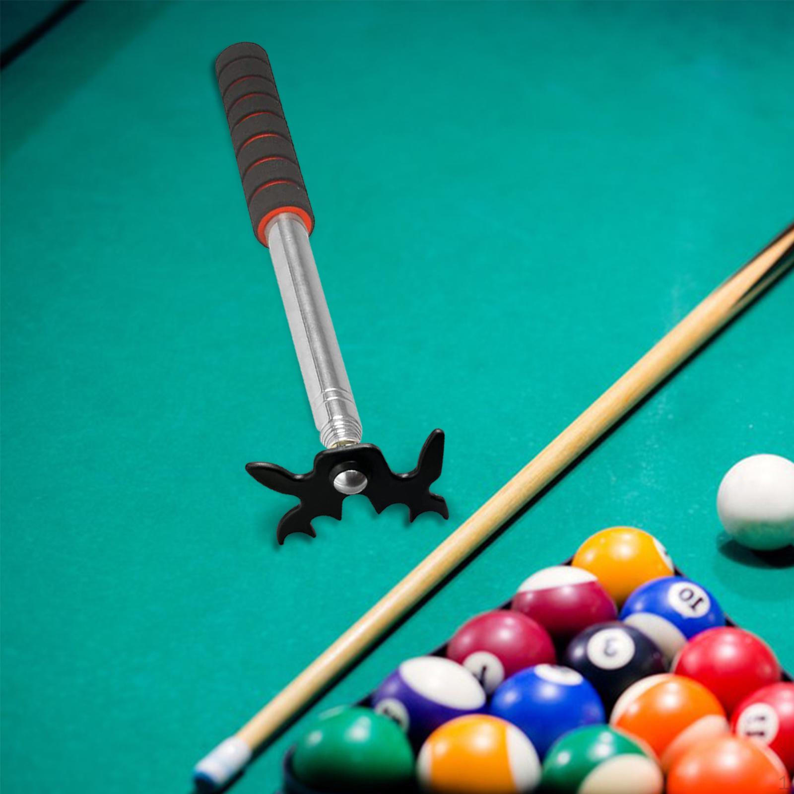 

Мостик для бильярдного кия Подставка для киев Практичный Выдвижной Снукер с головкой для