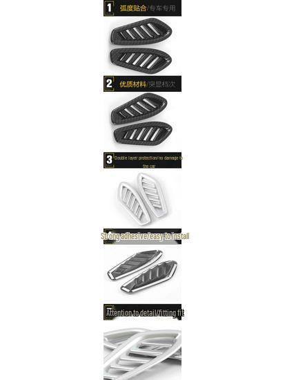 Lynk&Co 01 Air Vent Decorative Frame Electroplated Sequin Sticker