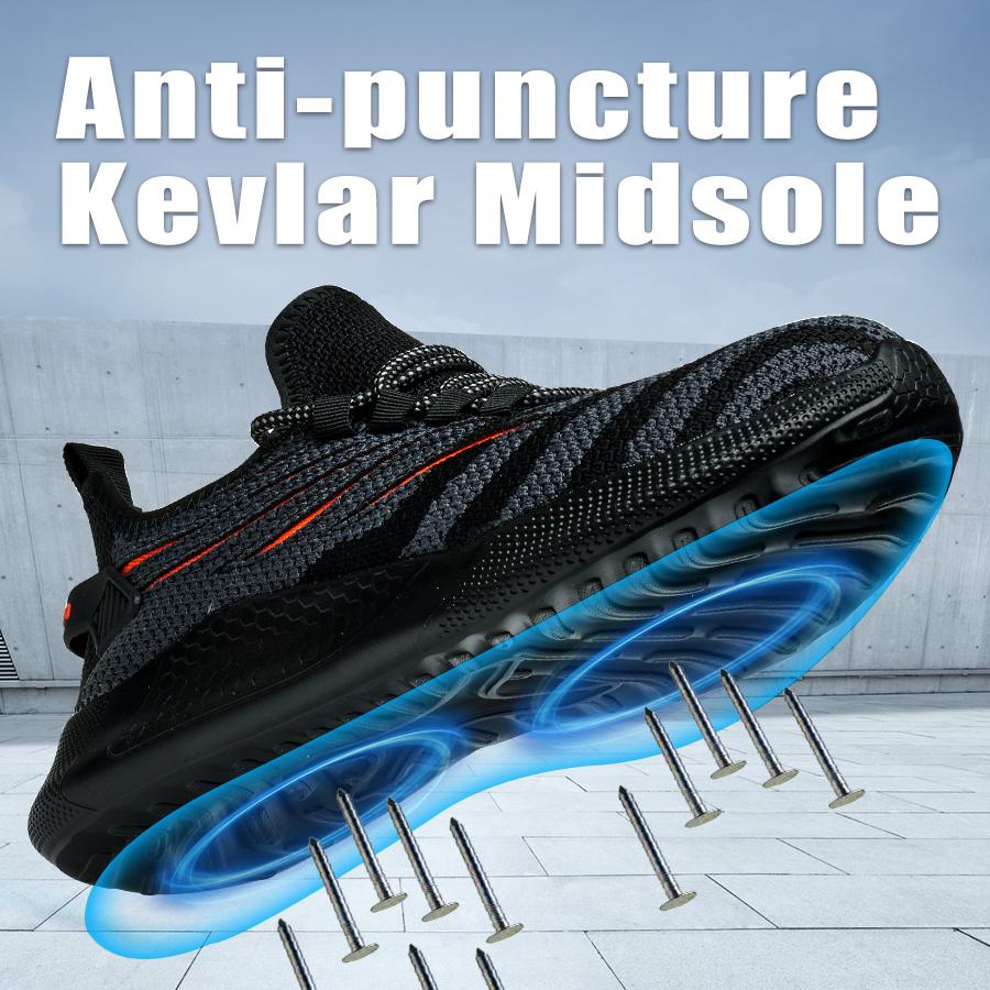 Männer Arbeit Sicherheitsschuhe Anti-punktion Arbeits Turnschuhe Männlichen Unzerstörbar Arbeit Schuhe Männer Stiefel Leichte Männer Schuhe Sicherheits Stiefel